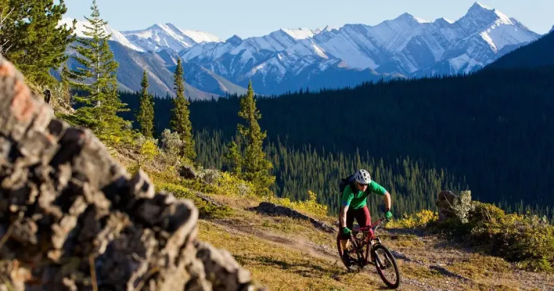 Mountain Biking in Mustang